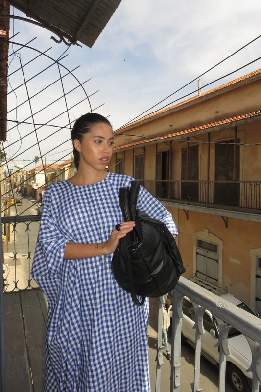 Grand Boubou Gingham