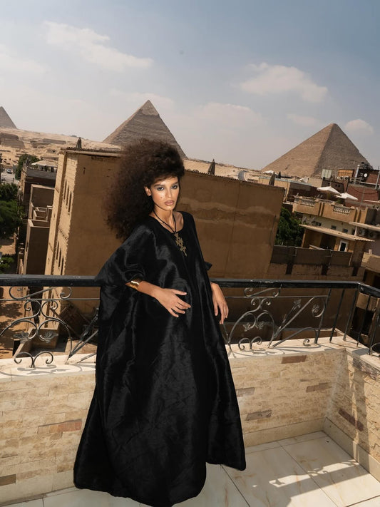 Grand Boubou Black