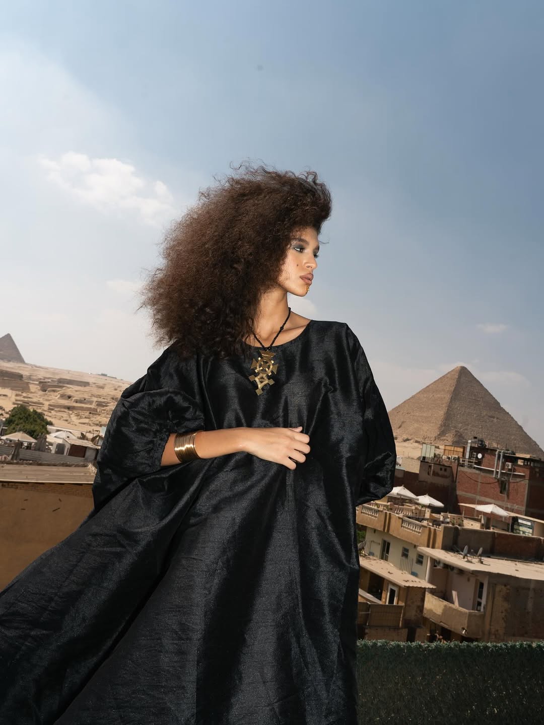 Grand Boubou Black