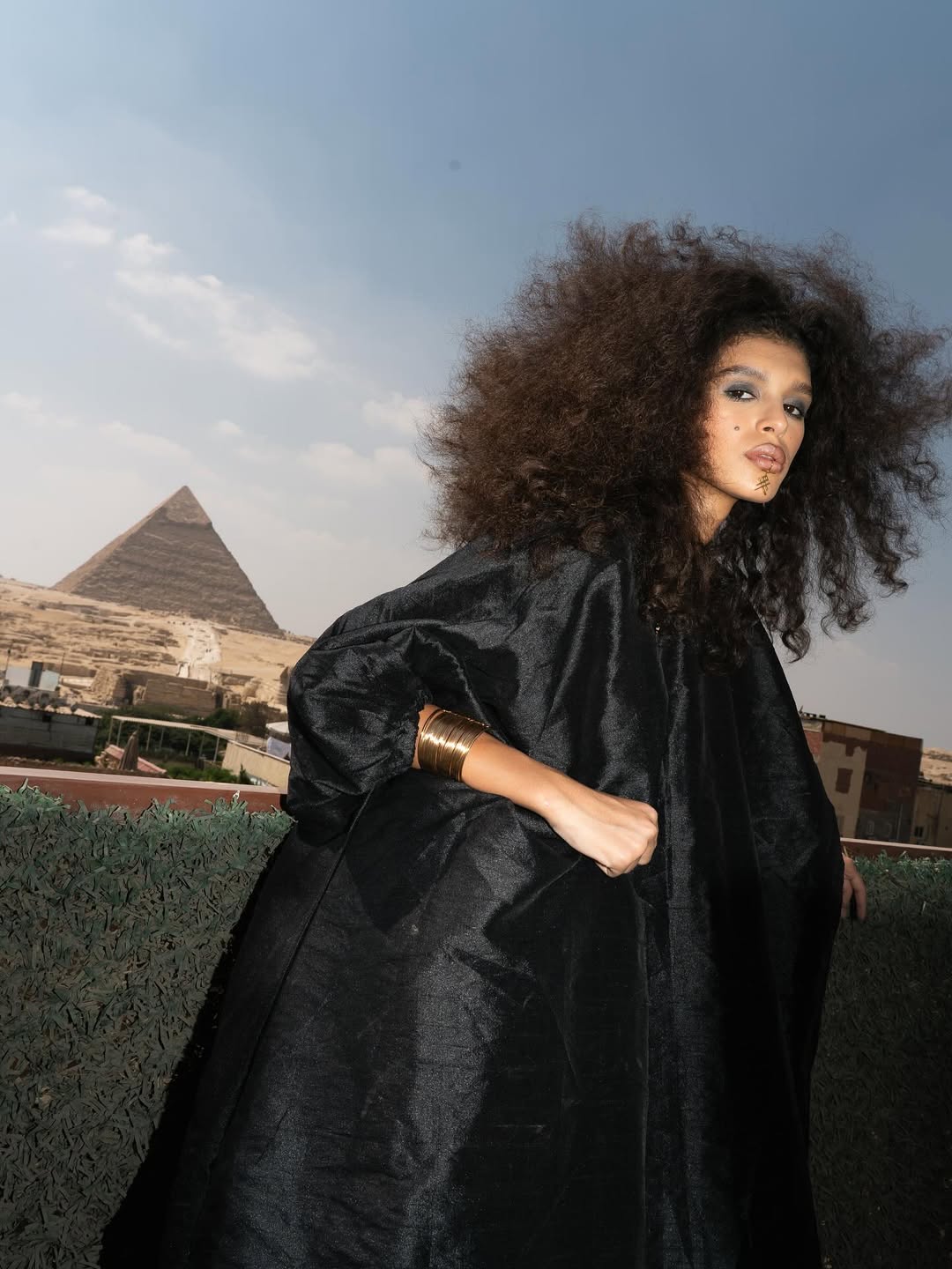 Grand Boubou Black