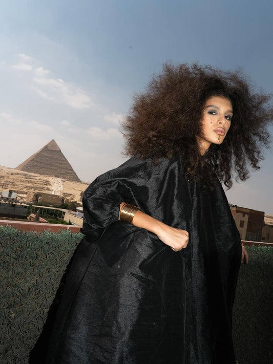 Grand Boubou Black