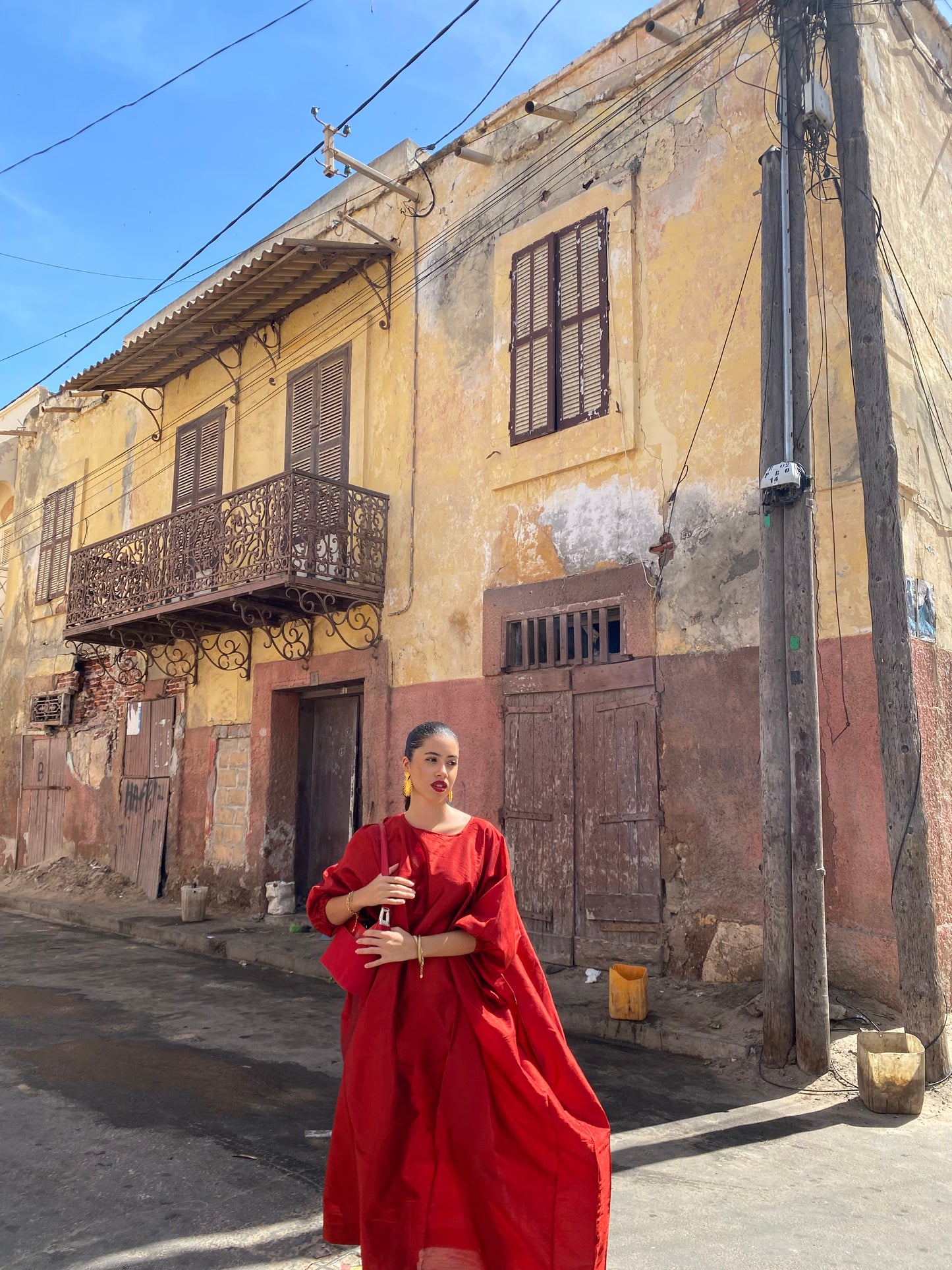 Grand Boubou Red