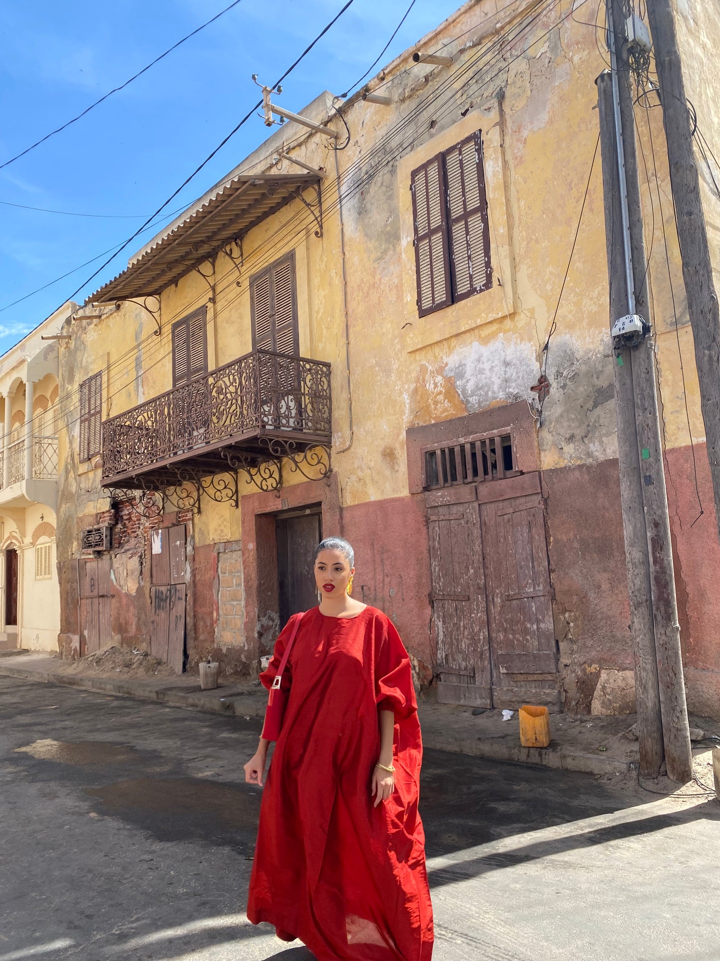 Grand Boubou Red